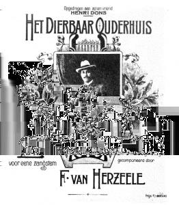 Copie van de originele bladmuziek, door Jaap van de Merwe overgenomen in zijn "Groot Geïllustreerd Keukenmeiden Zangboek", 1976 De bedellied-versie is duidelijk afkomstig uit Nederland want de