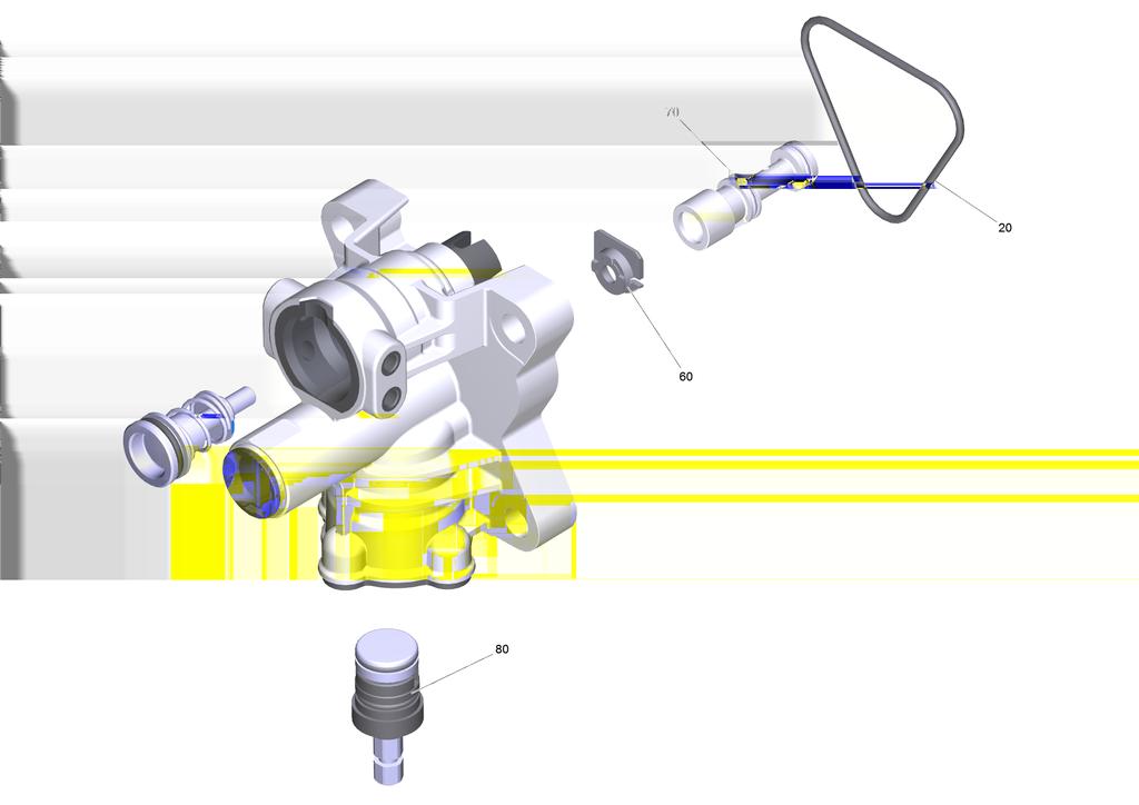 10 Spare parts set control head