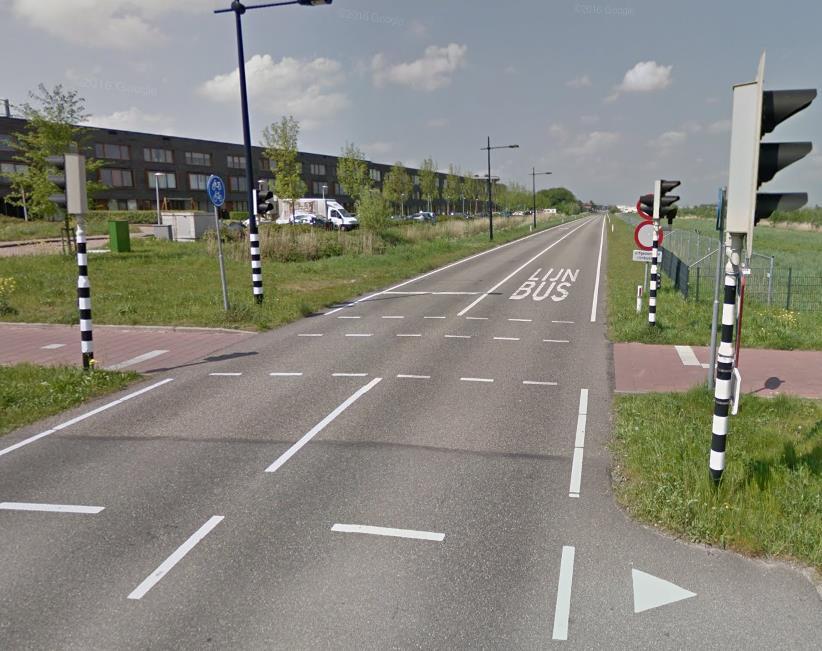 Vanaf De Legmeer gaat de tramlijn zijn eigen tracé volgen. Dit tracé komt hier te liggen over het oude Spoordijktracé.