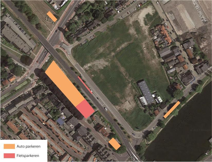 26 Halte Dorpscentrum De grootste uitbreiding van het aantal parkeervoorzieningen wordt gerealiseerd rond de eindhalte Dorpscentrum.