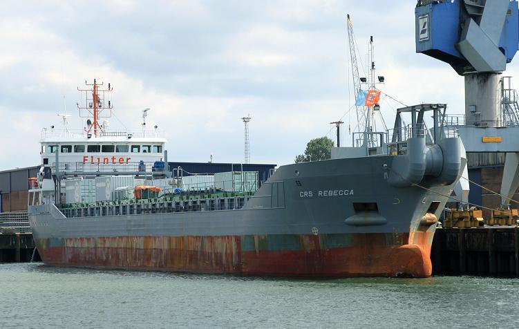 ), in beheer bij Arne de Jong i.s.m. Flinter B.V., Barendrecht, 8-7-2014 te Gdynia herdoopt CRS REBECCA. 2014 verbouwd bij Globaltic Marine Sp. Z.o.o., 23-7-2014 van Gdynia.