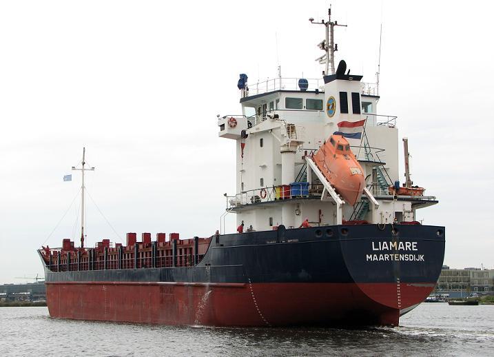 7-5-2012 (e) in beheer bij Flinter Shipping B.V., Barendrecht en Liamare Shipping B.V., Maartensdijk. 2016 in beheer bij Liamare Shipping B.V., Maartensdijk, in bevrachting bij Amasus Shipping B.