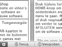 Elektronische handleiding van het HOME-menu Soorten softwarepictogrammen Raak in de linkerbovenhoek van het scherm aan, en kies HAND- LEIDING VAN HET