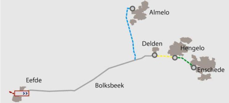 2.3 Beschrijving kenmerken 2.3.1 Algemeen De ingreep houdt in dat de kanalen over de gehele lengte bevaarbaar worden voor schepen van klasse Va (maximaal tonnage 1.5-3.