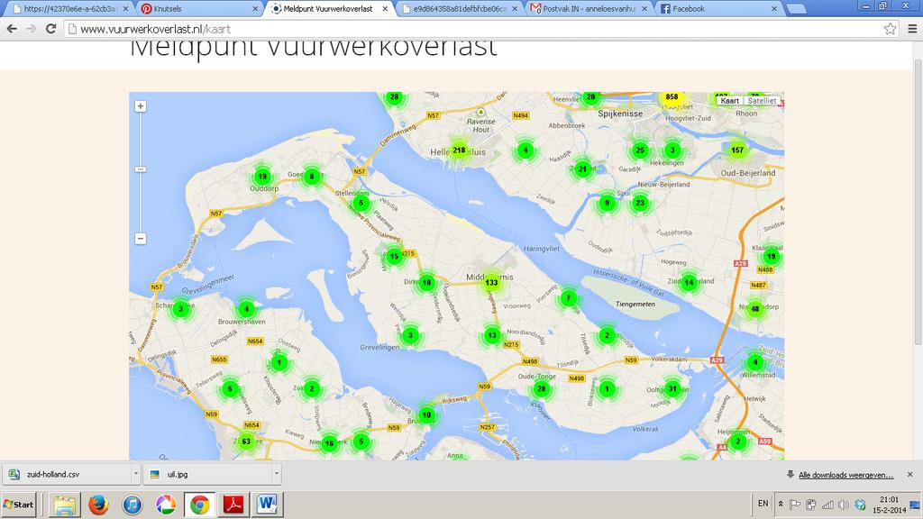 Het meldpunt vuurwerkoverlast.nl... 2 Korte analyse van de meldingen op Goeree-Overflakkee... 2 Locatiespecifieke meldingen... 3 Type meldingen... 3 Meldingen per dag.