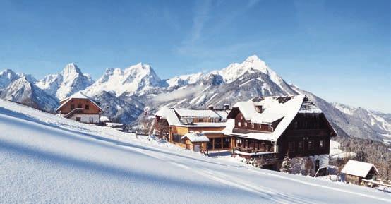 OOSTENRIJK Almgasthof Baumschlagerberg Skigebied Pyhrn-Priel/Vorderstoder 1 LIGGING Gelegen op de bergflanken op een hoogte van 1.