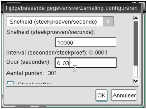 3 Uitvoering Sluit de cradle aan op de Nspire Sluit de microfoon aan op de cradle Zet de buis op een harde