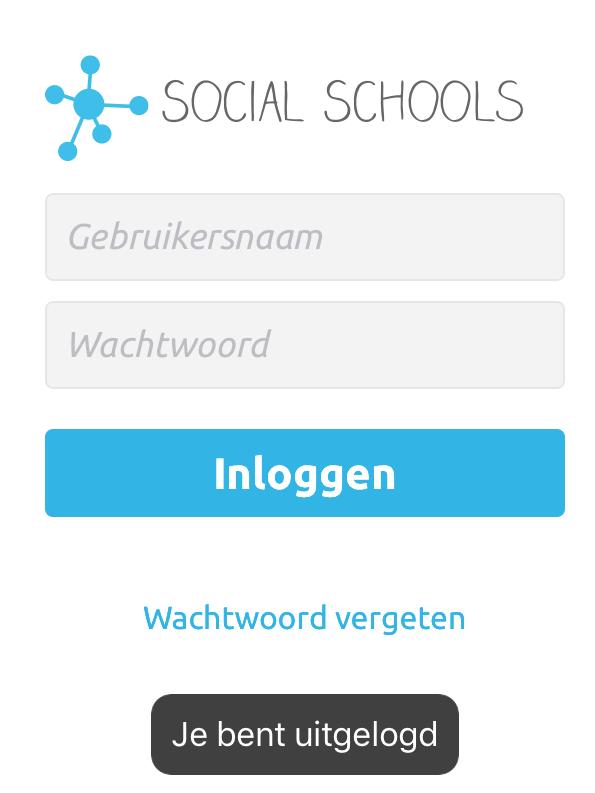 Klik op: inloggen ouderportaal Social Schools Vorig schooljaar zijn we gestart met Social Schools. Helaas gingen er toen een aantal dingen mis waardoor het niet echt goed van de grond kwam.