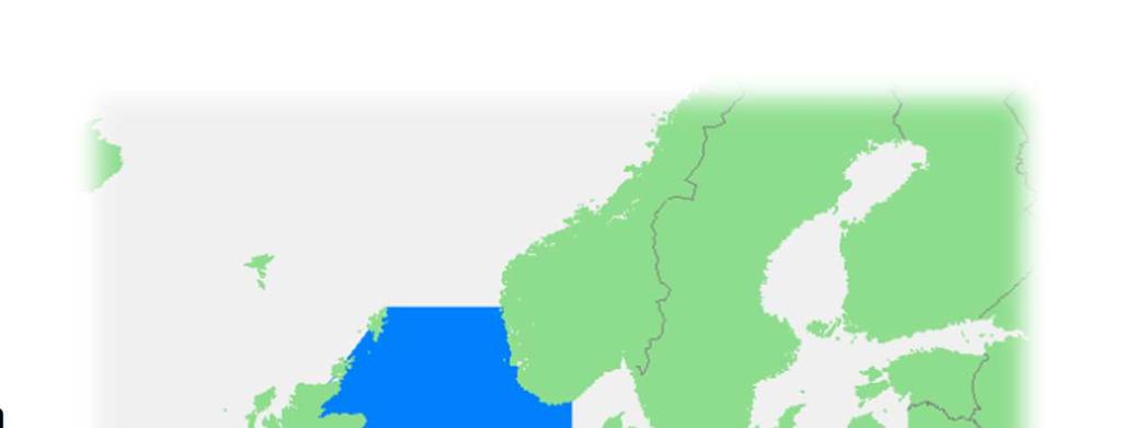 Hoofdstuk 3: Getijden- en stromingsleer - 3-1. ZEE EN STRAND 1.1. De Noordzee 1.1.1. Situering De Noordzee is gelegen tussen Noorwegen, Denemarken, Duitsland, Nederland, België, Frankrijk en Groot- Brittannië.
