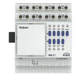 Uitbreidingsmodule DME 2 T KNX - 6 verwarmingscircuits voor radiator- of vloerverwarming - Slaapkamer, stopcontacten, bed - Slaapkamer LED-verlichting - Gang