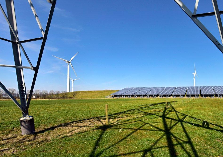 Door de toename van hernieuwbare energie uit zon en wind in Europa in de elektriciteitsproductie blijven de elektriciteitsprijzen ook op de langere termijn onder de 50 euro per megawattuur in het