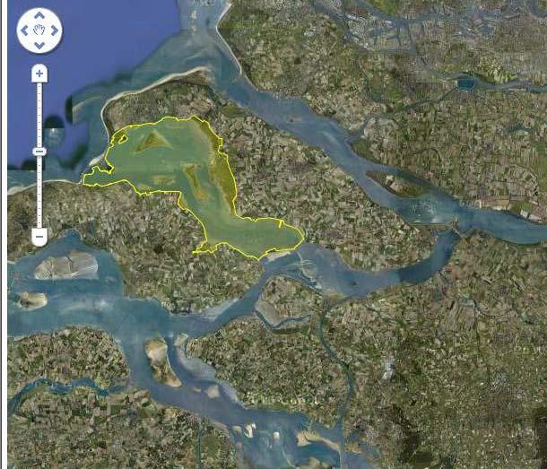 'Grevelingen' (13.872 ha) Specifieke locaties in Rotterdam-Rijnmond: 1.