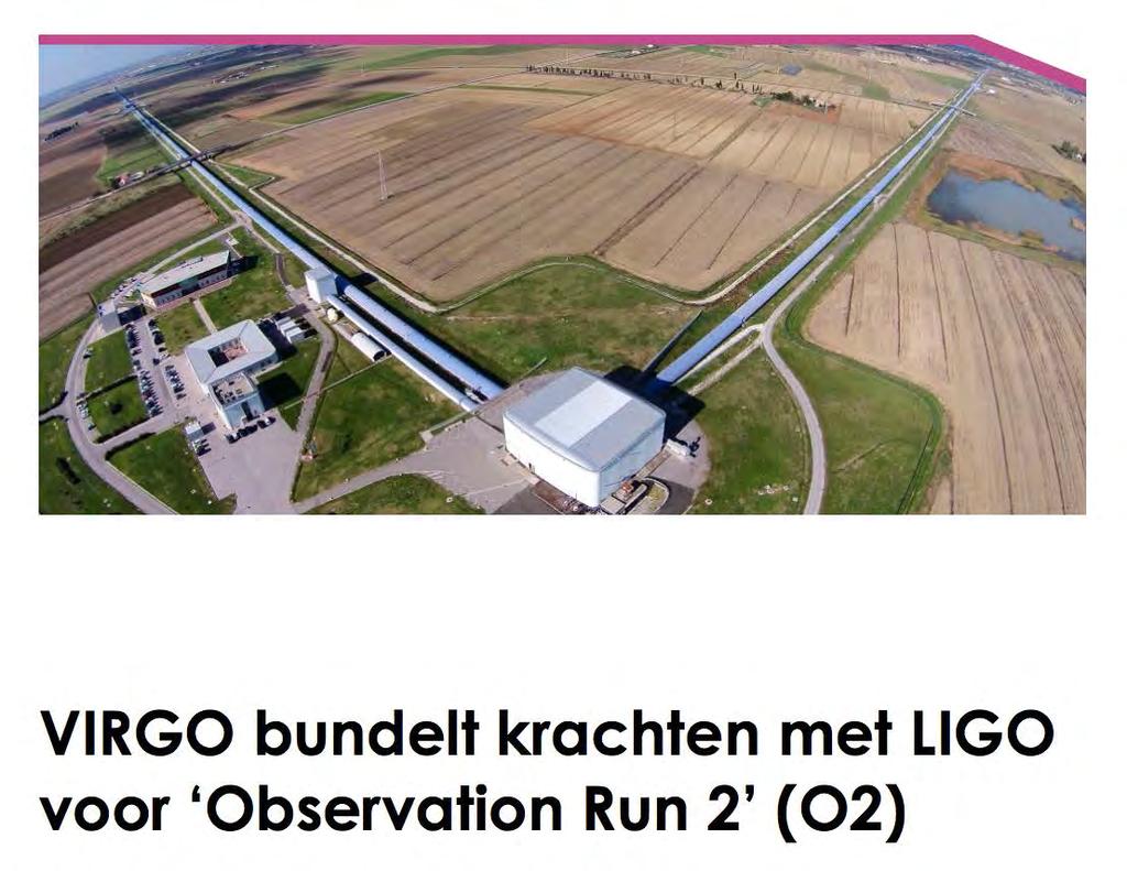 Virgo aan met LIGO Periode 1-25