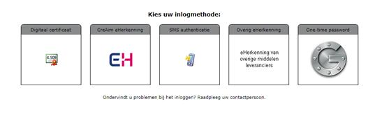 1. Systeemeisen/Inloggen 1.1 Systeemeisen Voor het gebruik van de applicatie dient u te beschikken over een webbrowser. Op dit moment worden Internet Explorer (vanaf versie 7.