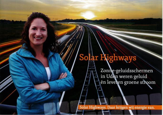 De publieksfolder Solar Highways In 2016 heeft SEAC meegewerkt aan het ontwikkelen van een specificatie voor het scherm, zodanig dat de specificatie toegepast kan worden in een EMVI gebaseerde