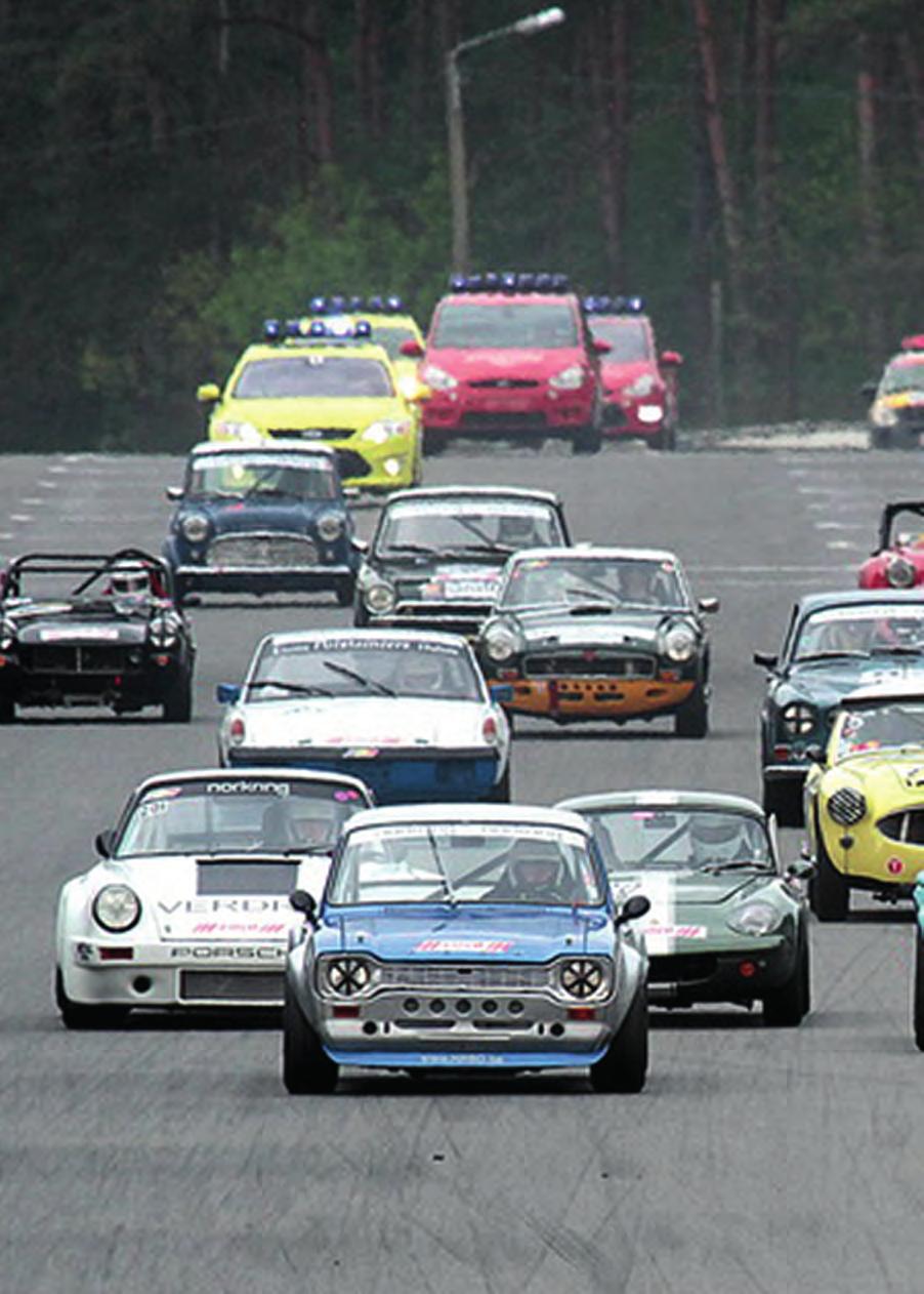 BELGIAN HISTORIC & YOUNGTIMER CUP FUNFASTICRACING 31 The promotor BRAVO vzw has been organising races for over 40 years.