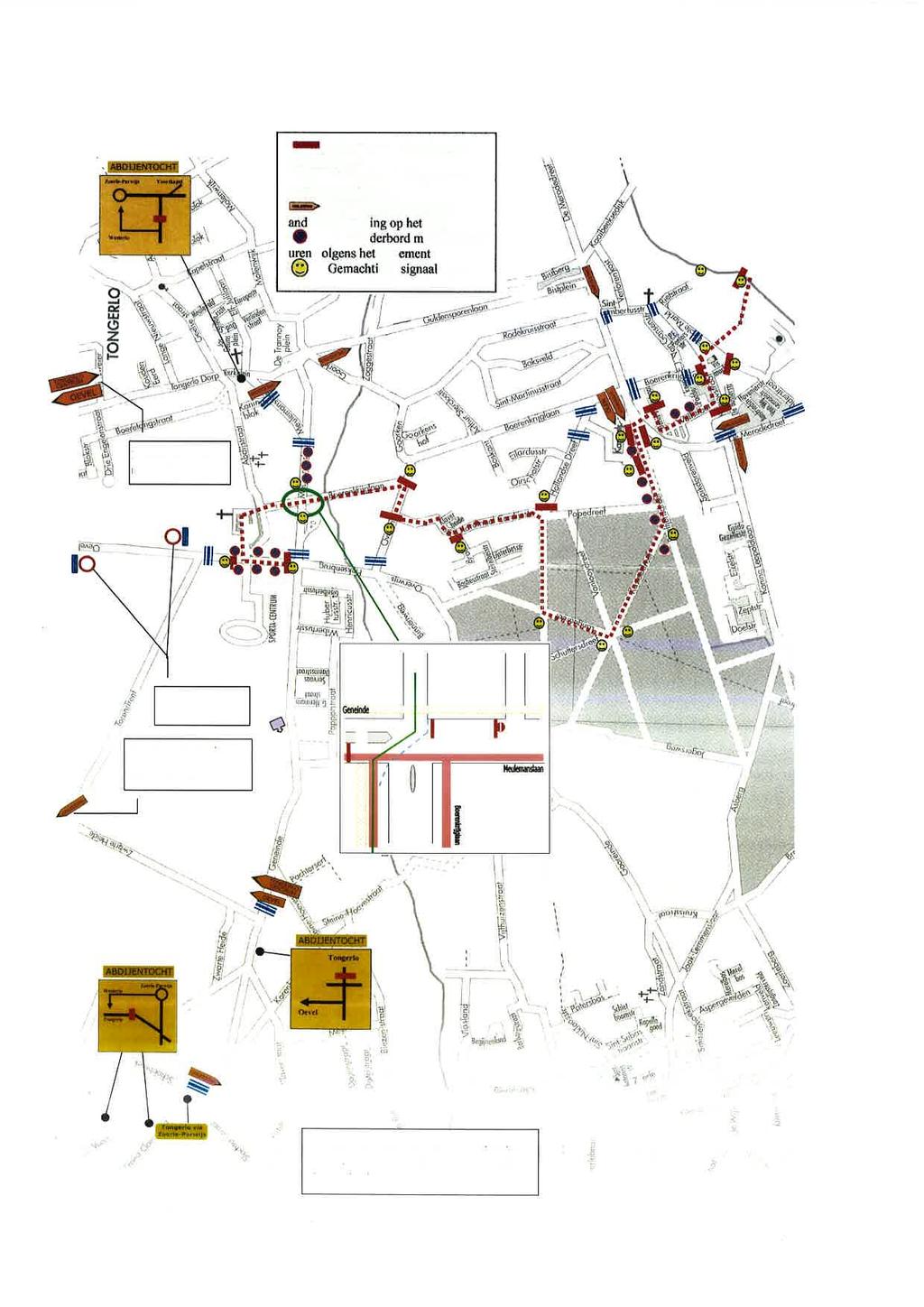 Hek+C3+'Uitgezon&rd hulpd ensten" == ç ç3 +-"Uitgezonderd pladselijk verkeer" D F4l "Omleidhg'renzij andere vermeldinc oo het olüt O tsl + ondebord