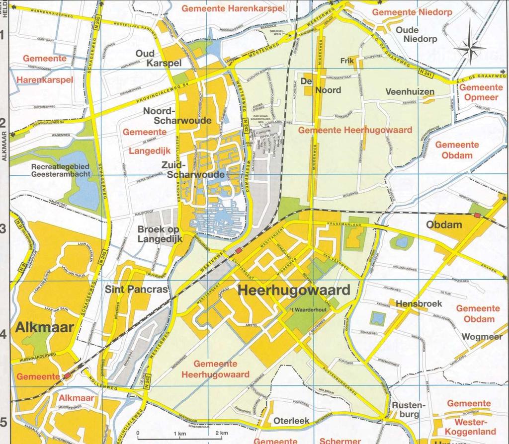 Stad van de Zon Heerhugowaard Ligging: ten oosten van Alkmaar-Noord Doelstelling: De Stad van de Zon in Heerhugowaard wordt met 2900 woningen de