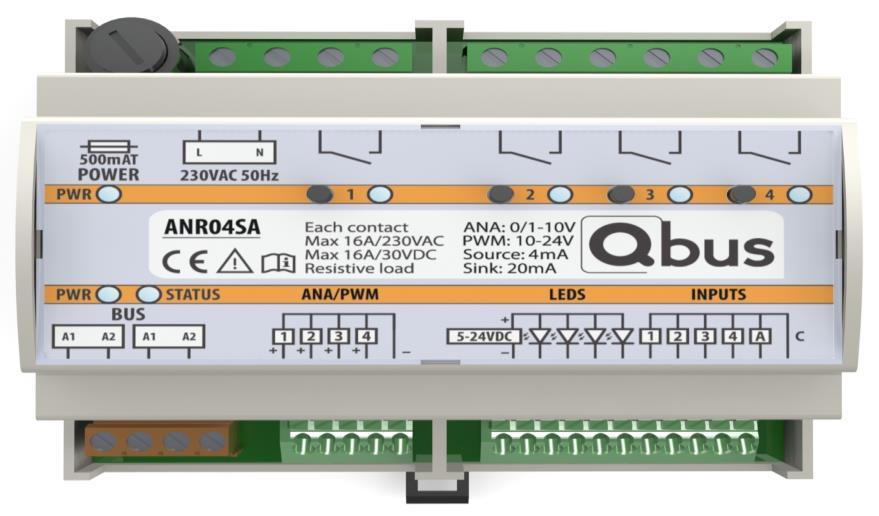 voeding (van 5-24V, afhankelijk van de gebruikte Leds) geïnstalleerd worden. Figuur1 1.