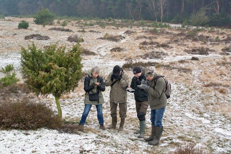 Op 3 februari lag er warempel sneeuw in de omgeving van de Achelse kluis.