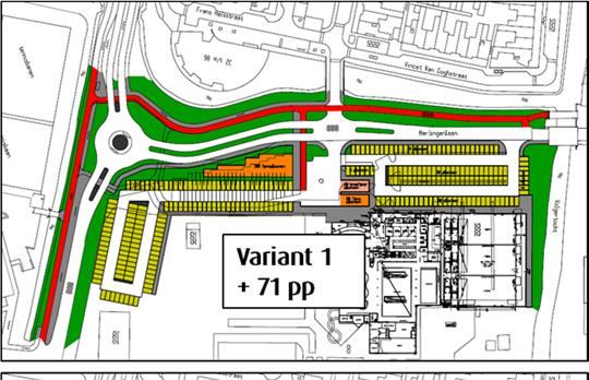 4 Vormgeving parkeerterrein Zoals in het vorige