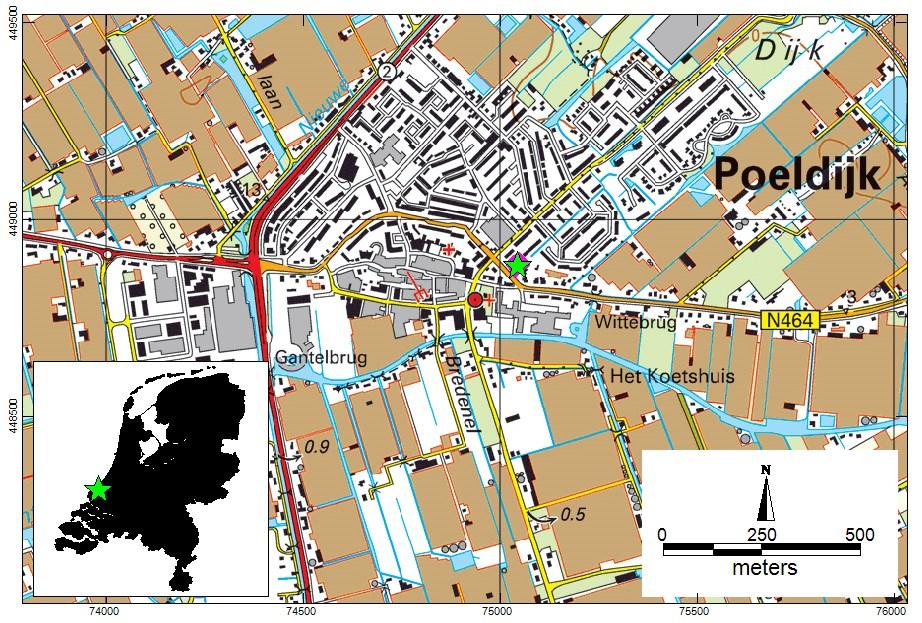 1.3 Administratieve data Adres/toponiem: Jan Barendselaan 194 Kadastrale nrs. Monster K 4057 Provincie: Zuid-Holland Gemeente: Poeldijk Opdrachtgever: Abou B.V.