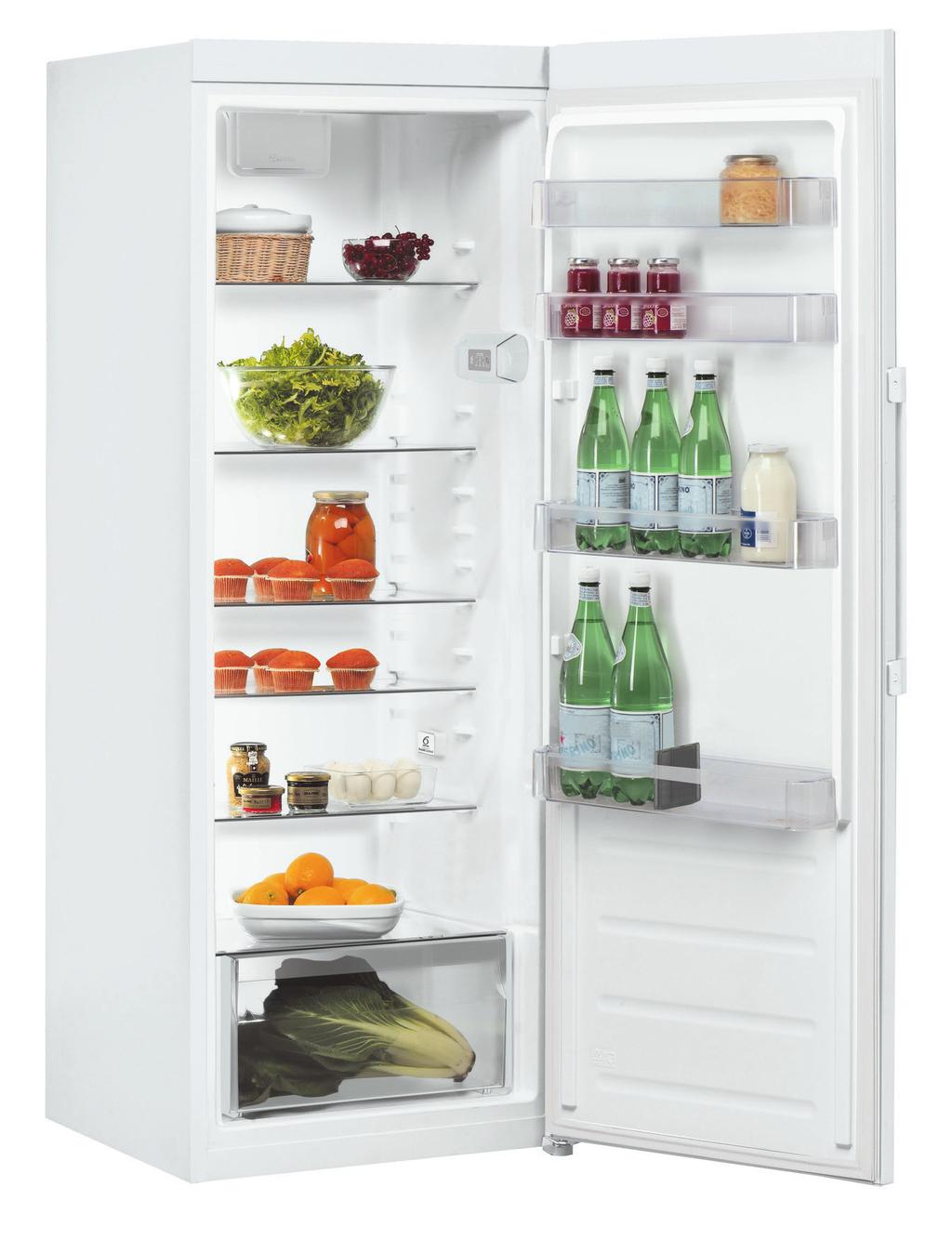 KOELKAST / REFRIGERATEUR SW6 A2Q W 321 L Kastmodel HxBxD 167 x 59,5 x 64,5 cm Direct Cool Wit 6th Sense Xlent fit Electronic All in One HxLxP 167 x 59,5 x