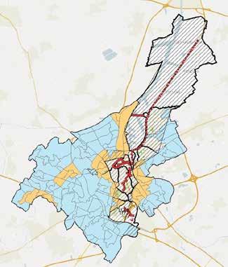 240 Mogelijke oplossingen in beeld We maken potentiekaarten waarop mogelijkheden vanuit het landschap staan, grote verbruikers en leveranciers van warmte.