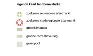 Om tot een samenhangende ontwikkeling van meer stadsgerichte landbouw te komen zijn enkele verbindende componenten nodig: stadsregionale (op knooppunten van infrastructuur), recreatieve (in portalen