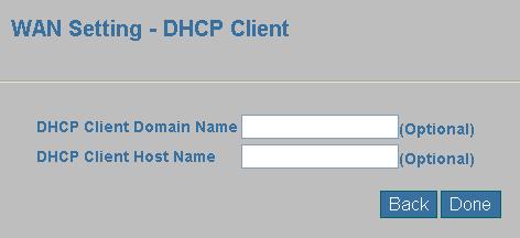 (Fixed IP) of - DHCP (Dynam