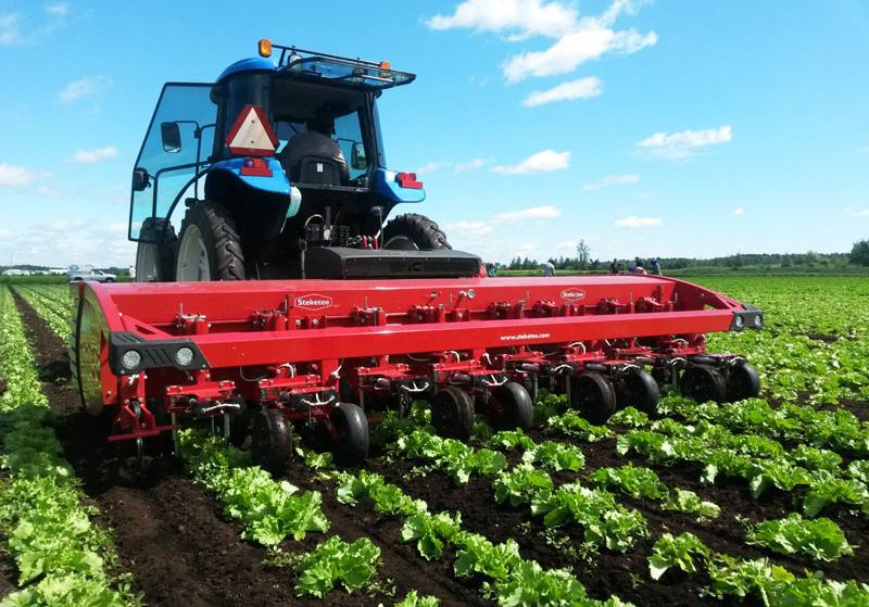 IC Cultivator van Steketee slimme automatische schoffelmachine Machinefabriek Steketee B.V. uit Stad aan t Haringvliet heeft een intrarijwieder gelanceerd.