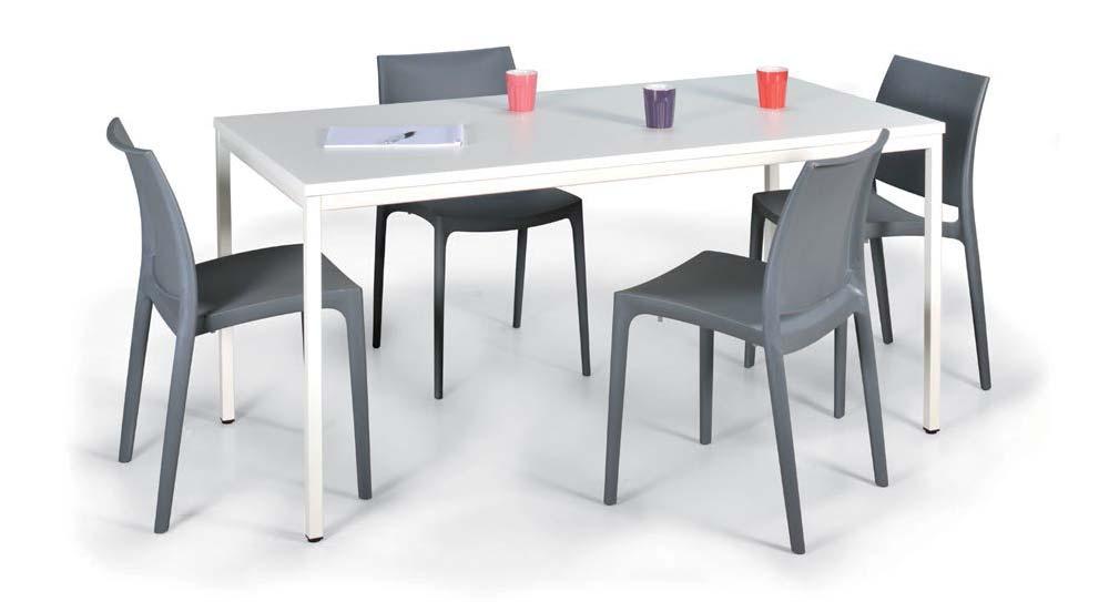 4-ALL / ARCA 4-All is een veelzijdig inzetbare vierpoot tafel met 3 cm buisframe.