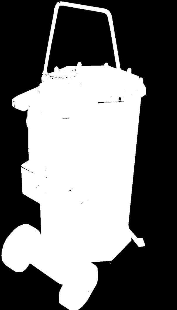 Persluchtverbruik : vanaf 3500 liter per minuut Standaard nozzle : Ø 10 mm ( cilindrisch ) Bruikbare nozzles Ø 7, 8 en 12 mm Unit