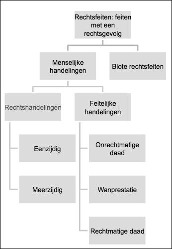 Rechtsfeiten Schema rechtsfeiten uitleg: Rechtsfeiten en feiten: Miltrilleur op