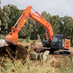 Niet alleen heeft de ZAXIS 225USR een lager emissieniveau, deze machine is ook voorzien van het Auto Shut-Down-systeem (automatische uitschakeling), dat brandstofverspilling tegengaat en het