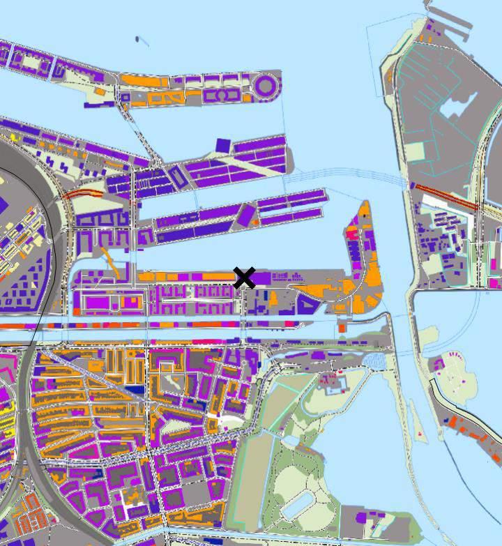 10190116B.1 Bemalingsadvies Kopgebouw Entrepot te Amsterdam Figuur Alle objecten in de omgeving In bijlage 4 zijn zeven tekeningen van de objecten in de omgeving bijgevoegd.