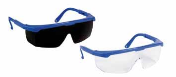 Weldsafe veiligheidsbrillen Visitor Bezoekersbril verkrijgbaar in blank en IR kleur5. Lens vervaardigd uit 1 stuk Polycarbonaat en past op bijna alle gezichtscontouren.