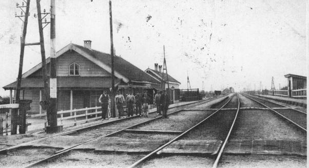 18 Afb. 5 Foto van het station Nieuwerkerk uit 1904.
