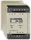 ASL 2103 A1 A2 PE X1 X2 13 ASL 2103 S controle van veiligheidsstootranden serie SL / SLS 1 NC contact / Ruststroom bewaking electronisch, 110 VAC of 230 VAC 1 veiligheidscontact