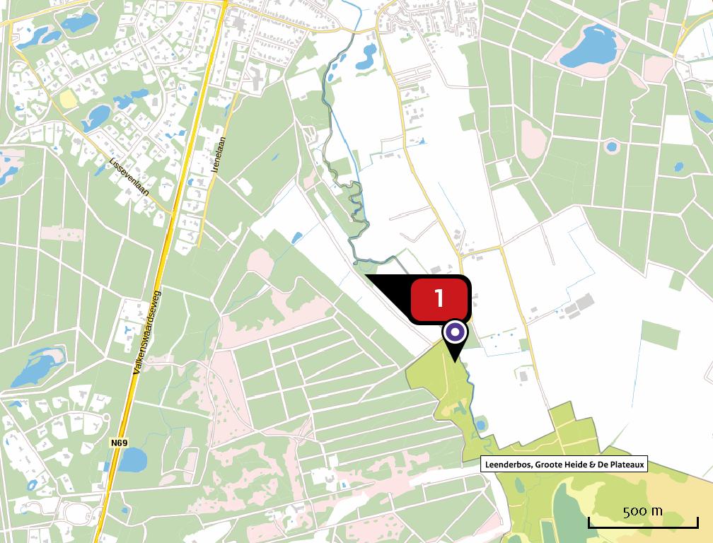 Depositie en Hoogste projectbijdrage (Leenderbos, Groote Heide & De Plateaux) Hoogste projectbijdrage per Habitatrichtlijn Vogelrichtlijn