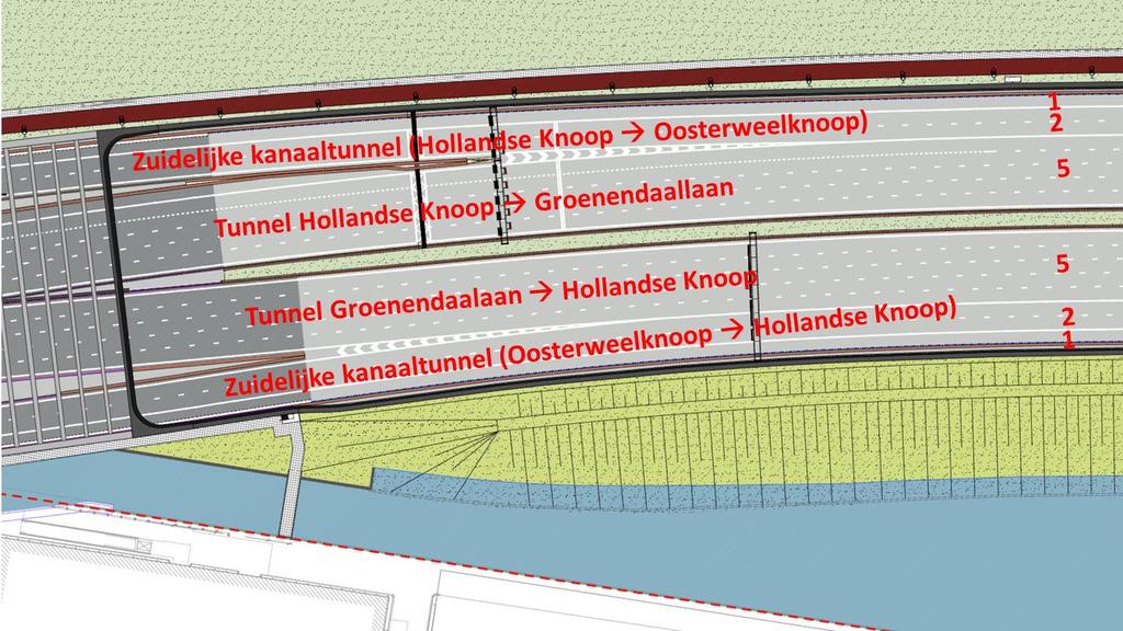 Oosterweel Heavy: 14 rijstroken + 2 pechstroken 21.