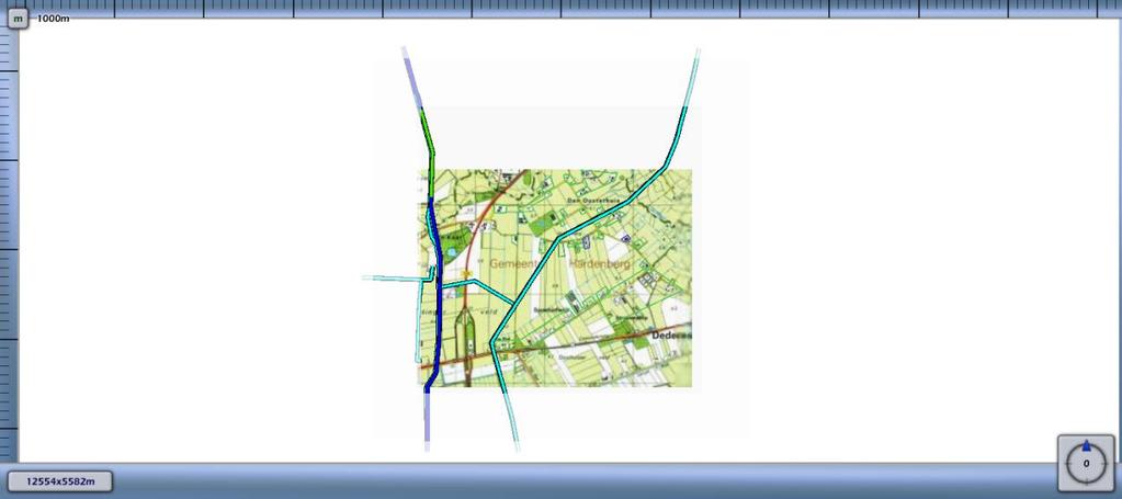 4.7 Figuur 4.7 Groepsrisico screening voor A-514 van N.V. Nederlandse Gasunie De maximale overschrijdingsfactor van deze kilometer leiding wordt gevonden bij 0 slachtoffers en een frequentie van 0.