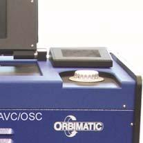 . Compactstroombron ORBIMAT 300 CA AVC/OSC voor gemechaniseerd TIG-Orbitaal lassen met uniek bedieningsconcept uit de topklasse van de autoindustrie.