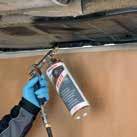 Wax voor underbody coating Productbasis: wax en corrosiewerende middelen Kleur: antraciet VOC-gehalte (Volatile Organic Compound): 395,6 g/l Zeer goed bestand tegen uitzakken Bitumenvrij SB 3120 (
