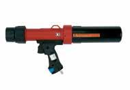 luchtdrukpistool) Luchtdrukpistool met hoge druk Voor materiaal met lage tot zeer hoge viscositeit Voor flatstream en widestream