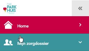 Inloggen in het Zorgportaal 1. Ga naar de website: https://zorgportaal.hetparkhuis.nl. U heeft in uw mail een wachtwoord ontvangen. Op het inlogscherm kunt u uw gegevens invullen.