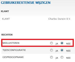 25. Algemene Functies Het Managed Voice platform biedt een aantal standaardfuncties die gebruikt kunnen worden met elke Gebruiker-extensie. 25.1.