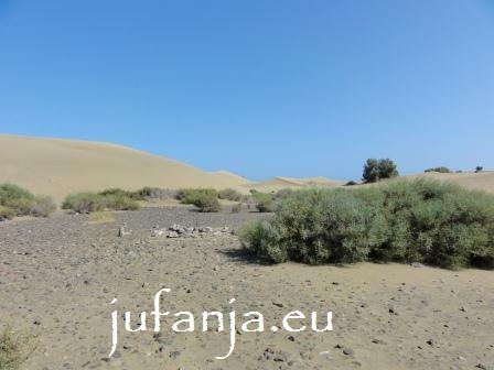 Op reis vanuit Egypte door de woestijn Even een prachtig plaatje uit mijn fotoalbum. De duinen van Maspolomas.zie je hier.