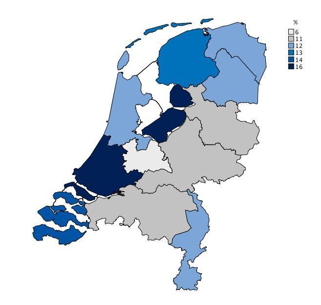Laaggeletterdheid in Nederland (16-65 jaar)