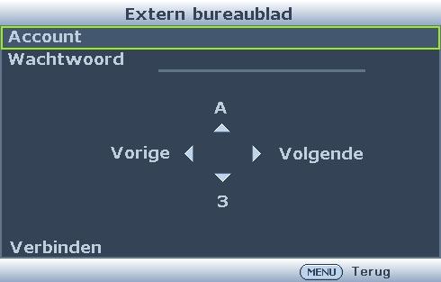 2. De Remote Desktop Control (Externe bureaubladbediening) activeren in Q Presenter > Settings (Instellingen) > Basic Settings (Basisinstellingen). 3.